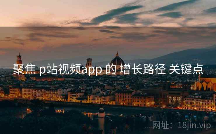 聚焦 p站视频app 的 增长路径 关键点
