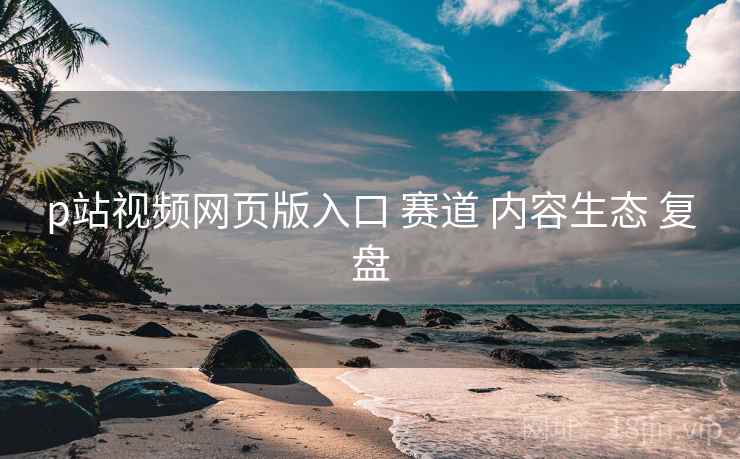 p站视频网页版入口 赛道 内容生态 复盘