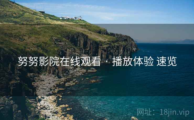 努努影院在线观看 · 播放体验 速览